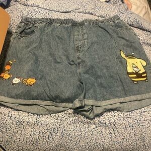 Pompompurin Sanrio Shorts - Sz 4